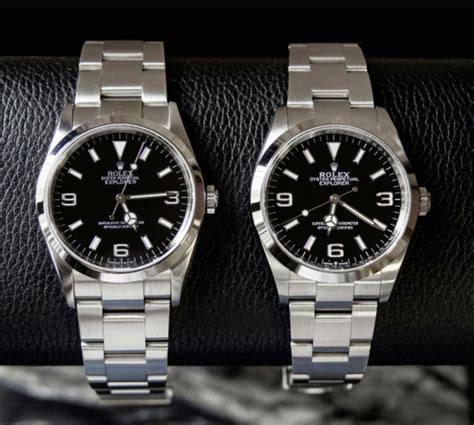 rolex explorer 14270 vs 114270|swiss dial rolex years.